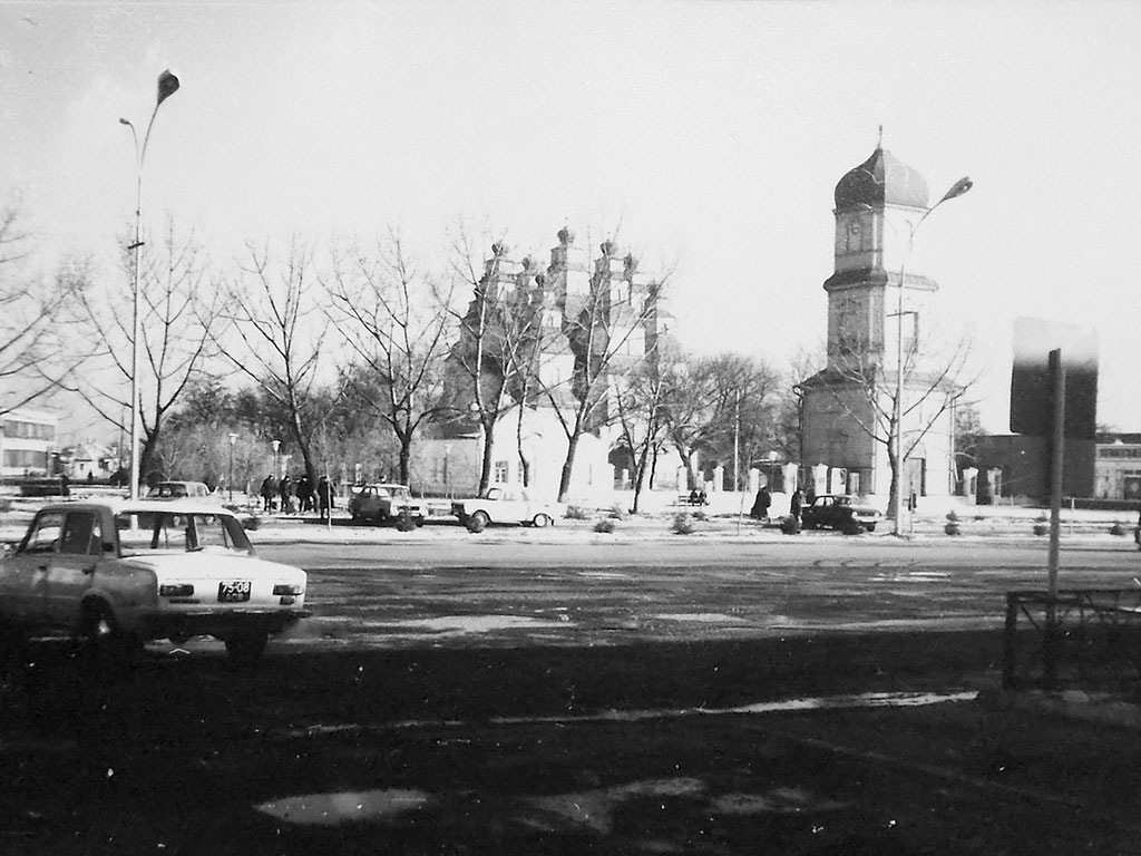 Фотографии Новомосковска, Площадь Победы, 1986 год