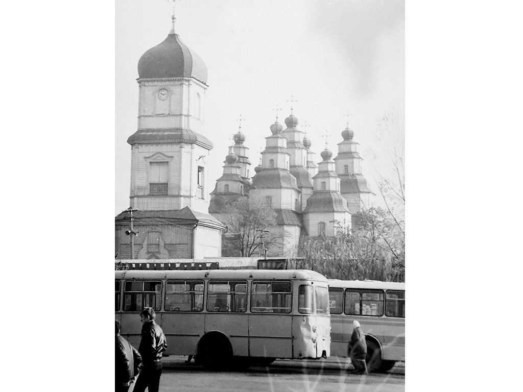 Фотографии Новомосковска, Площадь Победы, 1986 год