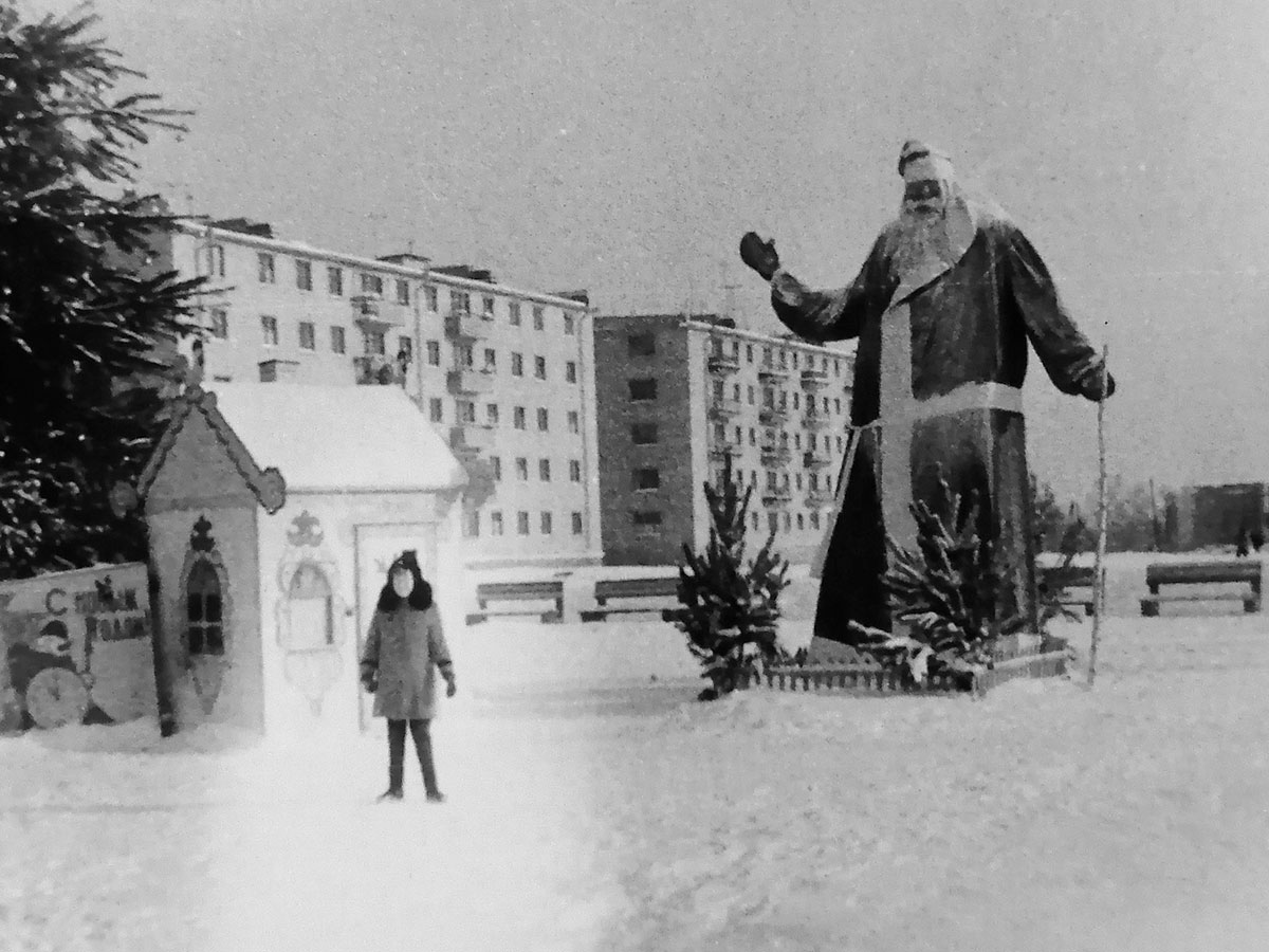 Фотографии Новомосковска, Площадь Ленина, 1968 год