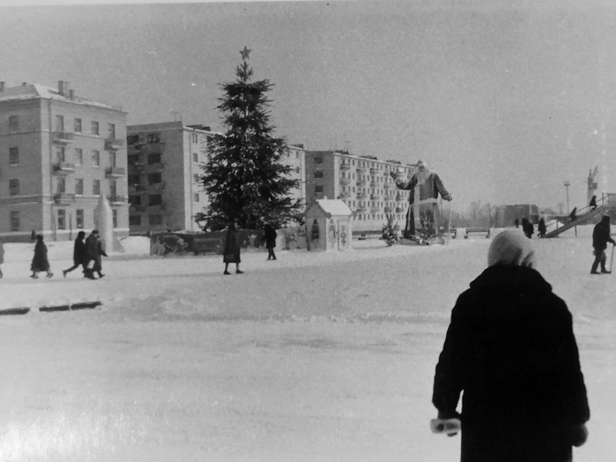 Фотографии Новомосковска, Площадь Ленина, 1968 год