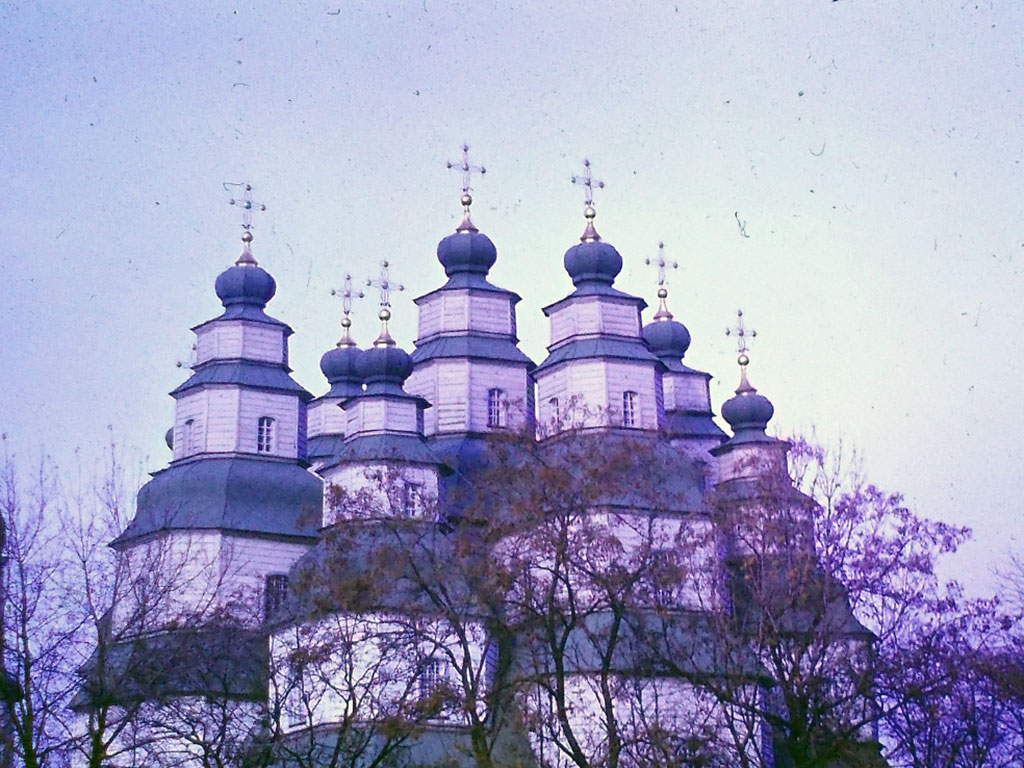 Фотографии Новомосковска, Новомосковский троицкий собор, 1989 год