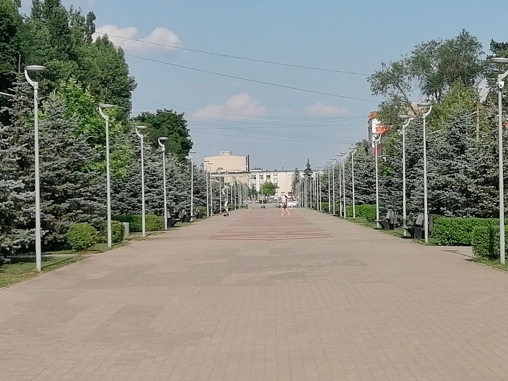 Фотографии Новомосковска, Памятник Ленину в Новомосковске, сейчас