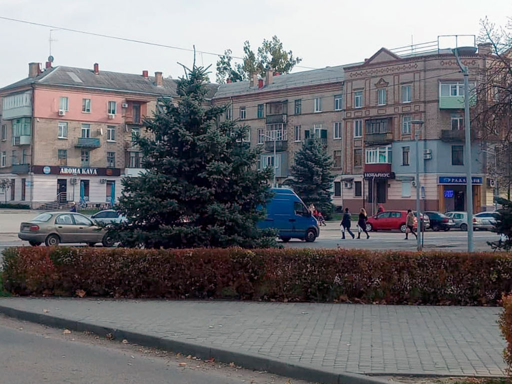 Фотографии Новомосковска, Площадь Ленина, сейчас