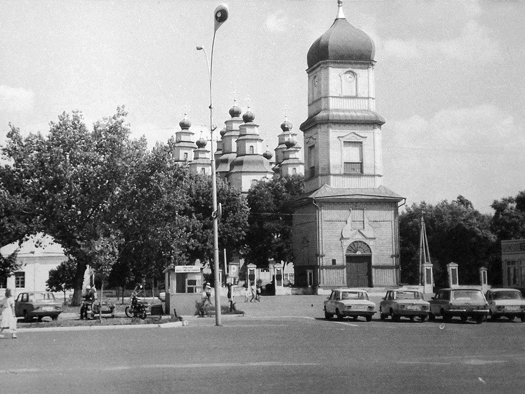 Фотографии Новомосковска, Площадь Победы, 1987 год