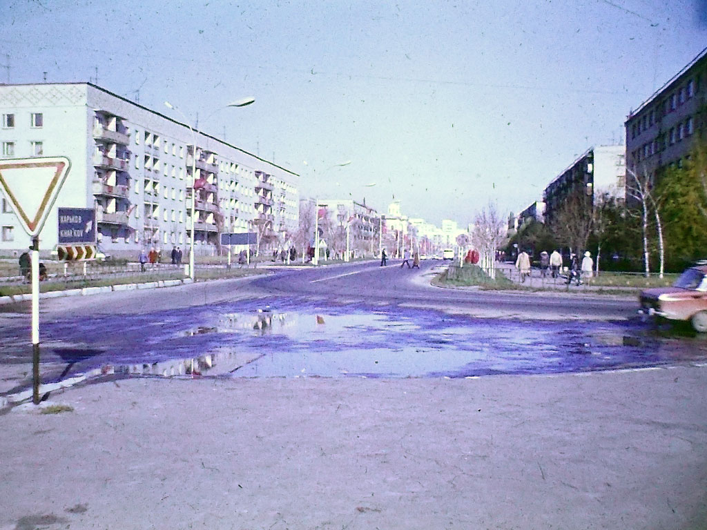 Фотографии Новомосковска, ул Советская, 1989 год